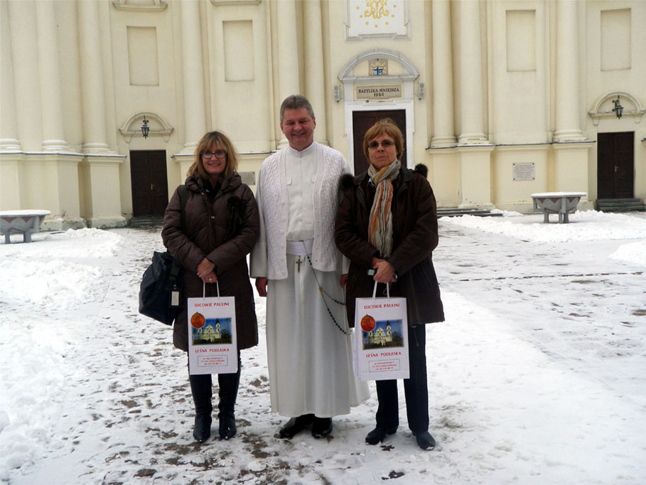 Visite de la basilique de Lesna Podlaska